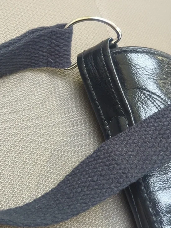 LAREDO Custom One of a Kind Black Fringe Crossbody Bag - - Picture 6 of 10